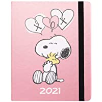 Los mejores  - ERIK - Agenda 2021 semana vista Snoopy- Edición premium- 17 meses (16-5x20 cm)